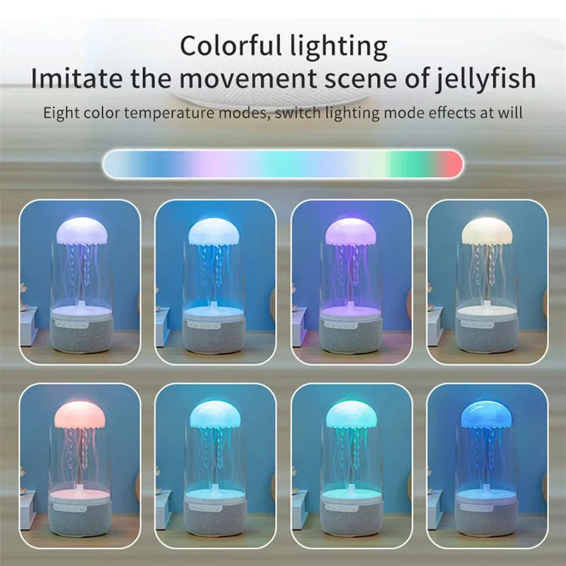 Colorful Jellyfish Bluetooth Speaker